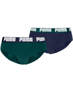 PUMA Slips Herren (2-Er Pack) Kleidung, /Blau