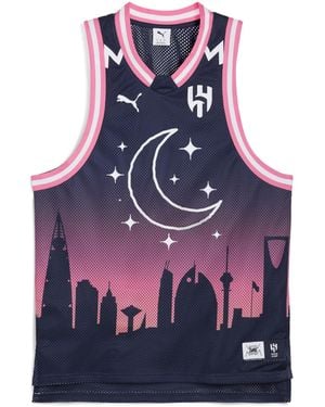 PUMA Camiseta De Baloncesto Hoops X Al Hilal Sfc Para Hombre - Azul