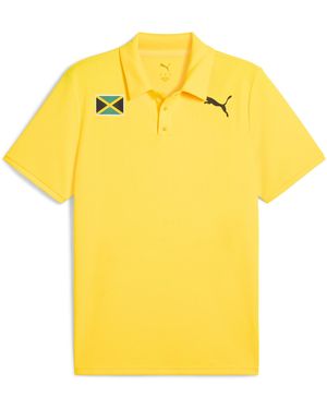 PUMA X Jamaica Performance Polo Herren - Gelb