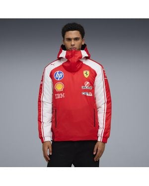 PUMA Chaqueta Reversible Scuderia Ferrari Replica Ropa, Rojo