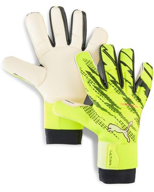 PUMA Guantes De Portero Ultra Ultimate Hybrid, Accesoiros, Amarillo