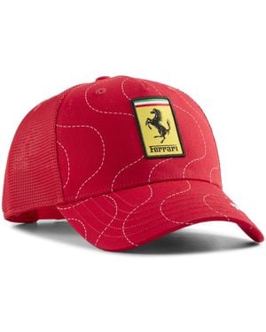 PUMA Scuderia Ferrari Monza Trucker Hat - Red