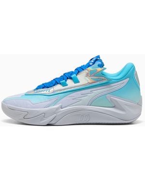 PUMA Scoot Zeros Ii Crystal Basketball Shoes Peaceful/Bright Aqua - Blue