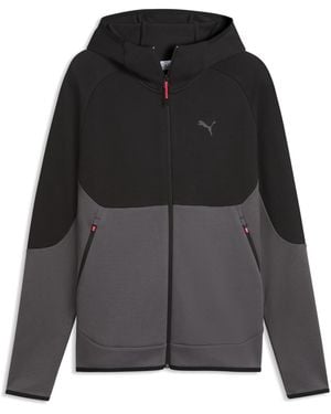PUMA Tech Elevated Slim Full-Zip Hoodie - Black