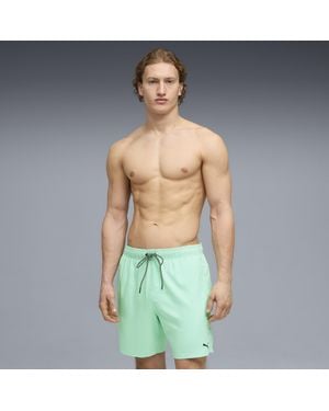PUMA Pantaloncini Lunghezza Media Swim Uomo, Abbigliamento, Verde