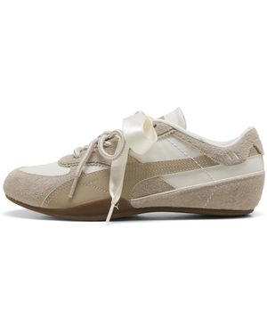 PUMA Bella Mina Sneakers Damen, Schuhe - Natur