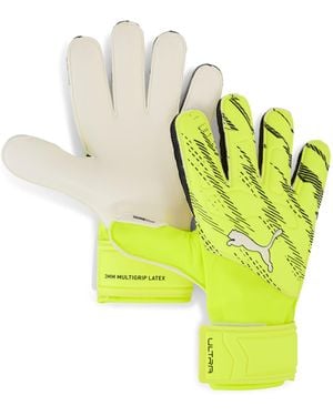 PUMA Guantes De Portero Ultra Match Protect Juveniles, Accesoiros, Amarillo