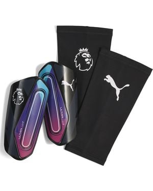 PUMA Premier League Ultra Light Sleeve Shin Guards - Black