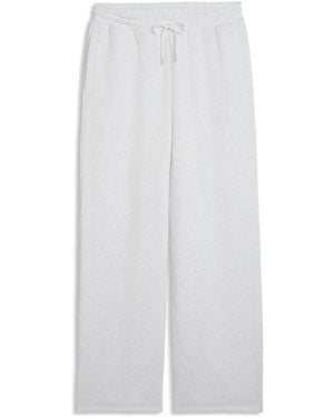 PUMA Wardrobe Essentials Wide Leg Joggers - Black