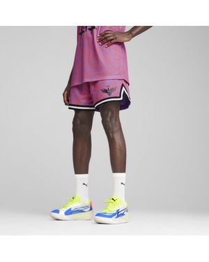 PUMA Melo X Neymar Jr Basketbalshor Voor Maat - Paars