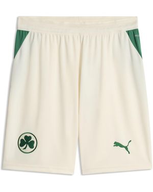 PUMA Greuther Fã¼Rth 26/27 Short Voor Groen/Rood/Bruin, Maat - Naturel