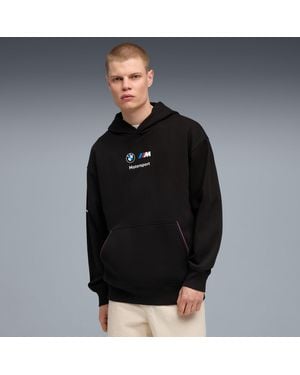 PUMA Bmw M Motorsport Essentials Fleece Hoodie - Black