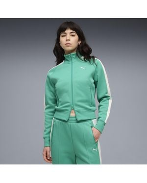 PUMA T7 Always On Short Track Jacket - Green