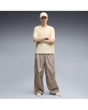 PUMA Essentials Oversized Cargo Pants - Natural