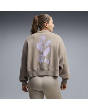 PUMA X Hyrox Heavyweight Crew Sweatshirt - Gray