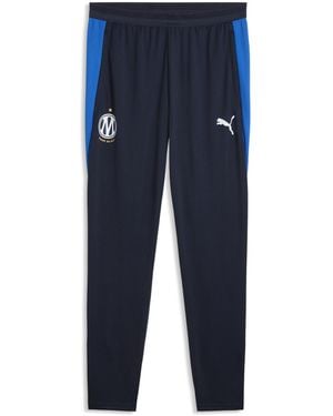 PUMA Pantalones Club De Entrenamiento Semiajustados Olympique De Marseille Para Hombre, Accesoiros, Azul