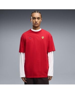 PUMA Scuderia Ferrari Graphic T-Shirt - Red