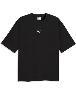 PUMA Run Culture Collective Boxy Graphic T-Shirt - Black