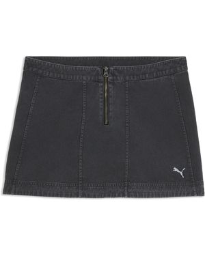 PUMA Future..Archive Washed Twill Skirt - Grey