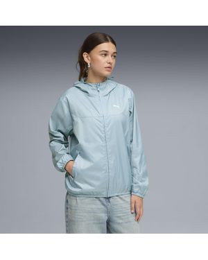 PUMA Essentials Regular Windjacke Damen, Kleidung - Blau