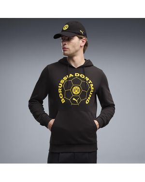 PUMA Borussia Dortmund Ftblculture Hoodie Herren, Kleidung - Schwarz