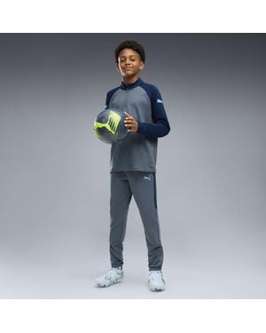 PUMA Pantalones De Entrenamiento De Fútbol Individualliga Juveniles, Ropa, Azul