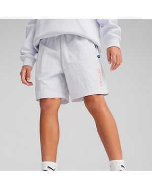 PUMA X Playstation Youth Shorts, Mist - Grey