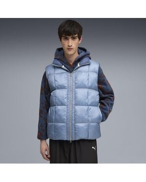PUMA Gilet Imbottito Mmq Pertex Da Uomo, Abbigliamento, Cool Blu