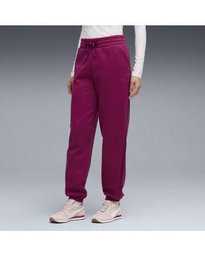 PUMA Essentials Satin Sweatpants Pant - Purple