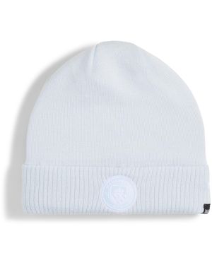 PUMA Manchester City Ftblessentials Beanie, Accessoires - Weiß