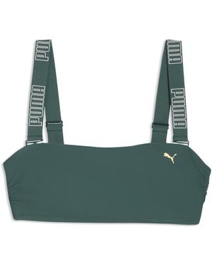 PUMA Bandeau-Bikinitop Voor Maat - Groen
