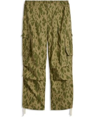 PUMA Now Cargo Trousers - Green
