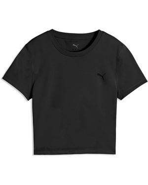 PUMA Strong Cross Back T-Shirt - Black
