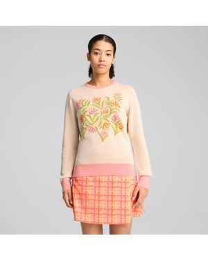 PUMA X Dani Dazey Sweater Voor - Oranje