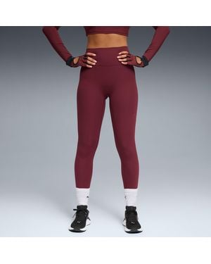 PUMA Shapeluxe High-Waist Training Tights - Red