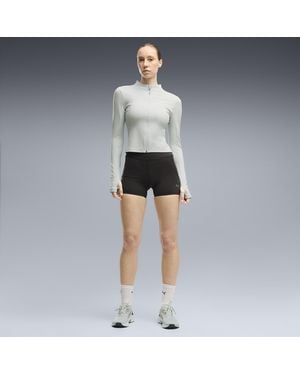 PUMA Pwrmode 4" Short Training Tights - Gray