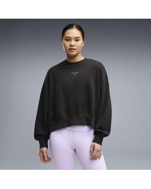 PUMA X Hyrox Heavyweight Crew Sweatshirt - Black