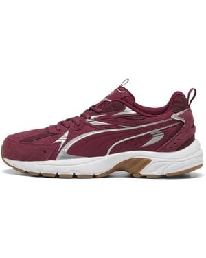 PUMA Milenio Tech Sneakers Schuhe, Regal//Ruby Shimmer - Rot