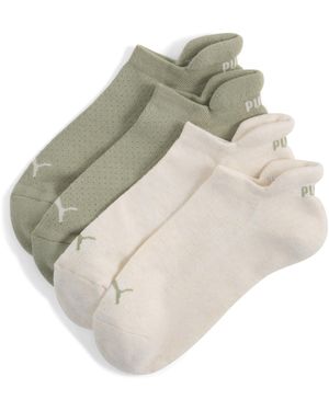 PUMA Sneakersokken Voor Maat - Naturel