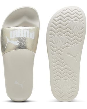 PUMA Leadcat 2.0 Metallisch Whisper Sandalen Damen, Schuhe - Grau