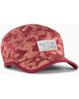 PUMA X Saysky 5 Panel Cap, Regal/Honey Butter - Red