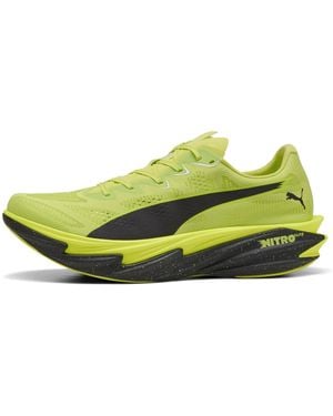 PUMA Deviate Nitro Elite 4 Laufschuhe Herren, Accessoires - Grün