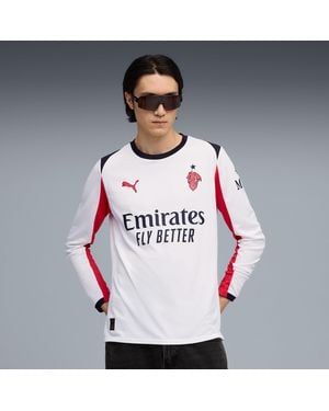 PUMA Ac Milan 25/26 Long Sleeve Away Jersey /For All Time - Red