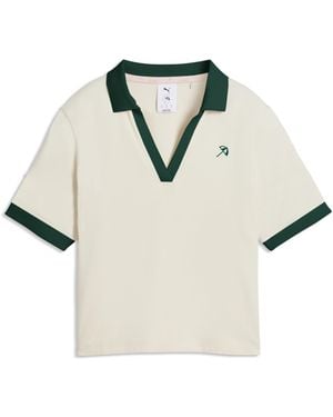 PUMA Polo De Golf X Arnold Palmer Modalon Para Mujer, Accesoiros, Blanco - Neutro