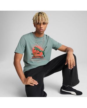 PUMA Graphics Bonsai T-shirt - Groen
