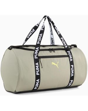 PUMA Essentials Training 28.5L Barrel Bag - Metallic