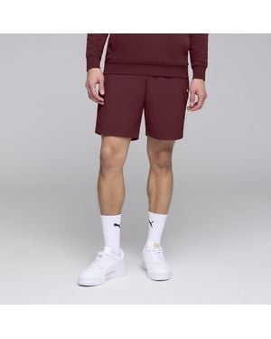 PUMA Essentials 8" Woven Cargo Shorts - Red