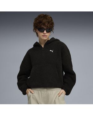PUMA Closet Essentials Fleece Hoodie - Black