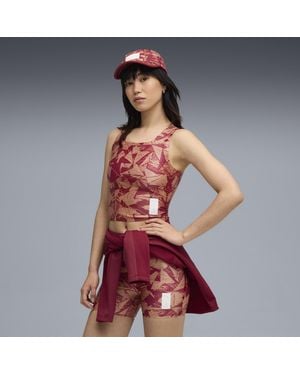 PUMA X Saysky Running Crop Top Damen, Kleidung - Rot