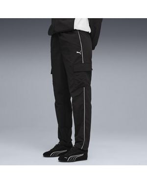 PUMA Sport Heritage Woven Cargo Pants - Black